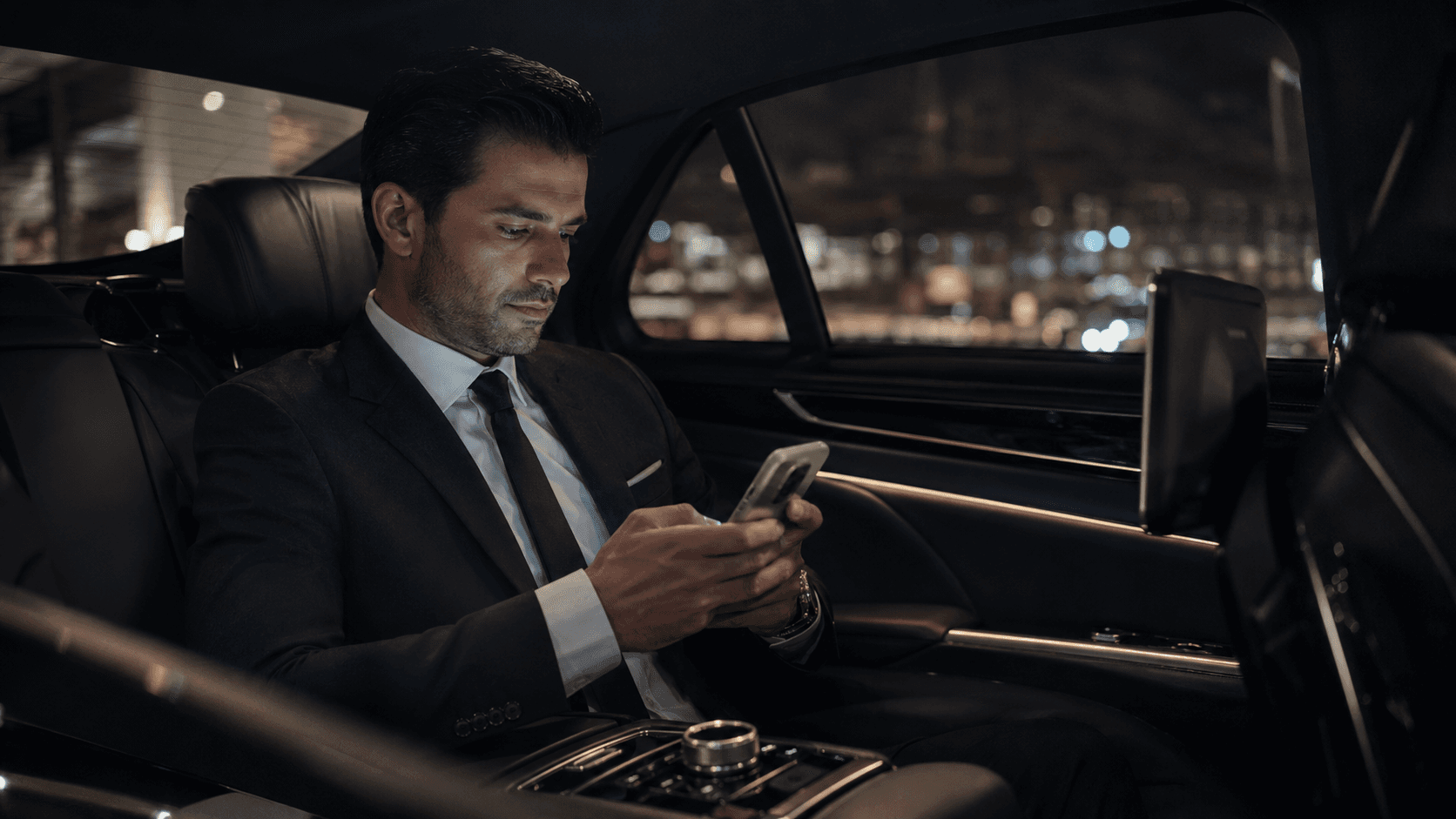 Driver completing the Carprise onboarding process